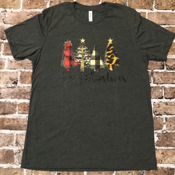 💚❤️SALE💚❤️🎄Merry Christmas Wild Trees T-Shirt🎄 - Picture 9 of 10